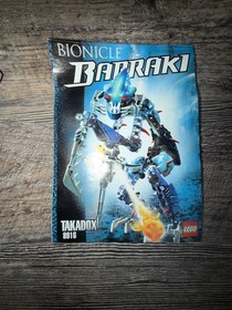 2007 Lego Bionicle Barraki Set 8916 Takadox Complete with Instructions