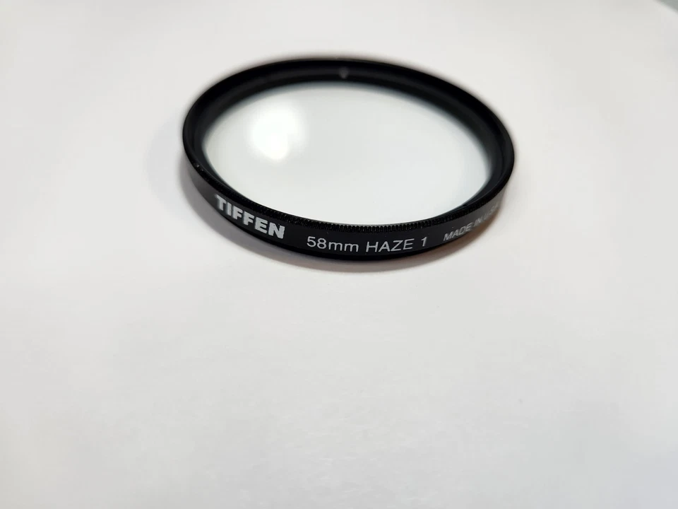 Tiffen 58mm HAZE-1 Filter Made In U.S.A. Very Good Condition - Image 2 of 4