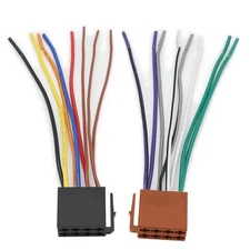 ISO Car Radio Stereo Wiring Harness Connector Replacement for CD DVD... 