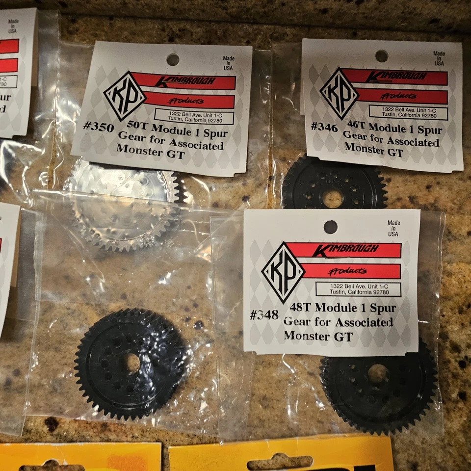 Lot of 25 NOS RC Parts - Gears, HPI, Losi, OFNA, Reseller Lot KP Monster GT Gear - Image 2 of 4