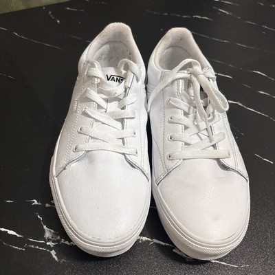 Vans Classic White Leather Sneakers