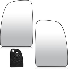 Left Right Heated Upper Mirror Glass for 2014-2021 Ram ProMaster 1500 2500 3500