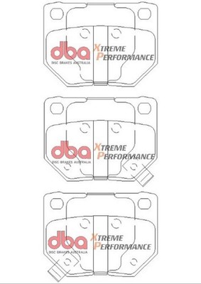 Disc Brakes Australia Rear Disc Brake Pad Set for 1990 Nissan 300ZX