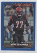 2024 Topps Chrome Blue Refractor 47/150 Andrew Whitworth #30 0xi8