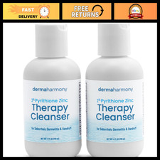 2 Pyrithione Zinc Liquid Cleanser - Non-Soap Wash, 4 Fl Oz Pack of 2