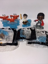 McDonald's 2022 Disney The Little Mermaid Happy Meal Toys Lot Of 8