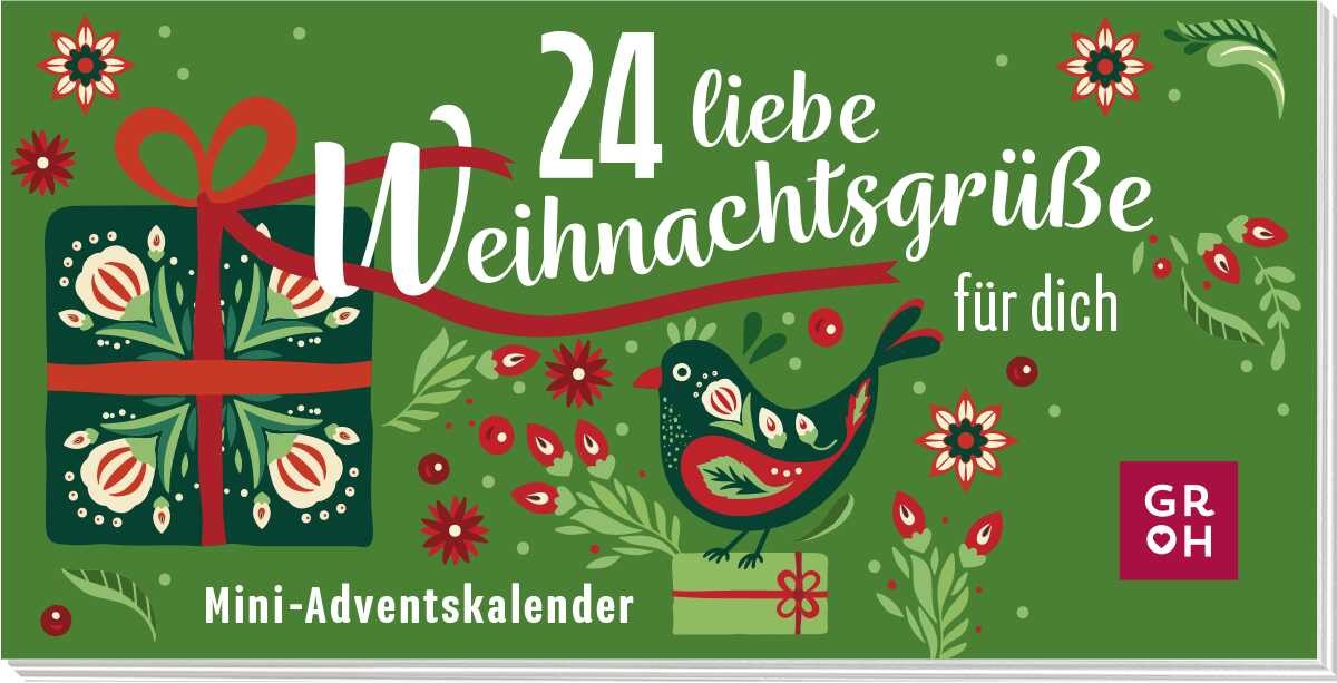 Groh Verlag / 24 liebe Weihnachtsgrüße für dich