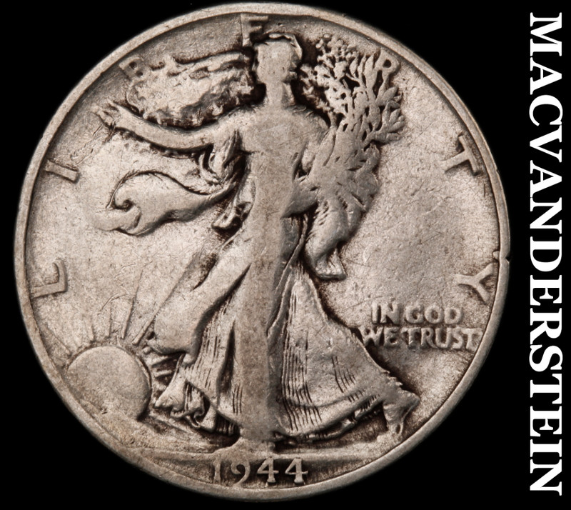 1944-S Silver Walking Liberty Half Dollar - Scarce  Better Date  #L2030