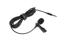 3.5mm Clip On Lavalier Lapel Microphone Hands Free Wired Condenser Mini Mic