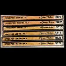 SOUND CHOICE POWER PICKS KARAOKE - POP/COUNTRY - 6 DISC LOT - 1997 CLASSICS