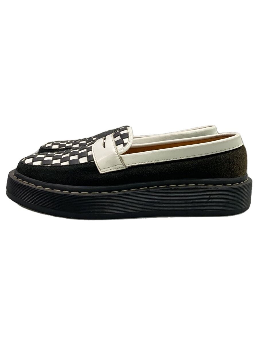 MANEBU Leather Loafers Size 36 Black for Men