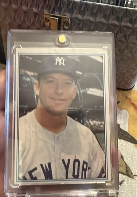 1982 ASA The Mickey Mantle Story - Mickey Mantle #1 Blue Back /5000