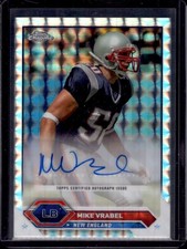 MIKE VRABEL 2023 Topps Composite Chrome Geometric Refractor Autograph Auto