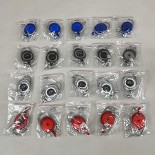 ADVANTUS Retractable Carabiner Style Badge Reels Pack of 20 Assorted 09114175552