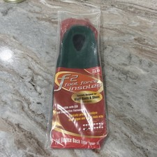 F2 Foot Force Insoles Work Boots/ Shoes Size 12 Mens Green