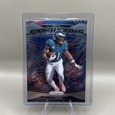 2024 Panini Prizm Fireworks No Huddle Prizm Insert Parallel #13 AJ BROWN