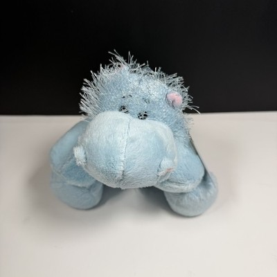 Ganz Webkinz Blue Hippo HM009 NWT Plush With Unused Sealed Code Retired