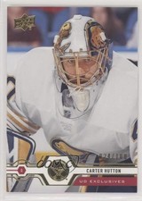 2019-20 Upper Deck UD Exclusives 24/100 Carter Hutton #263 a3q