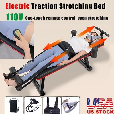 Electric Traction Stretching Bed Traction Bed Therapy Cervical Spine Lumbar Bed
