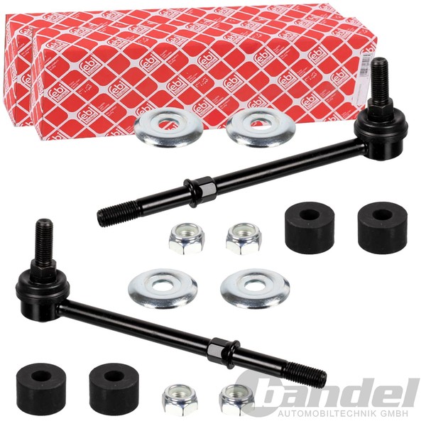 2X febi bilstein Koppelstangen Vorne Beidseitig Passend FÜR Nissan Primera-image