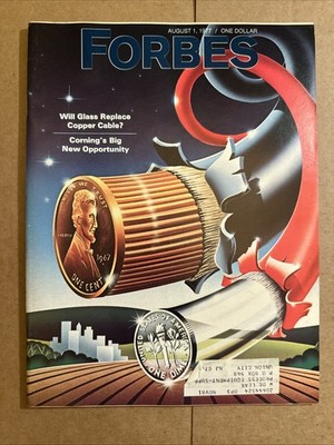 Forbes Magazine August 1, 1977 Will Glass Replace Copper Cable?