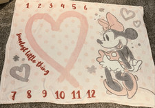 Disney Minnie Mouse Infant Milestone Blanket