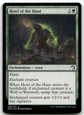 Howl of the Hunt #188 (NM) Midnight Hunt MID Magic MTG