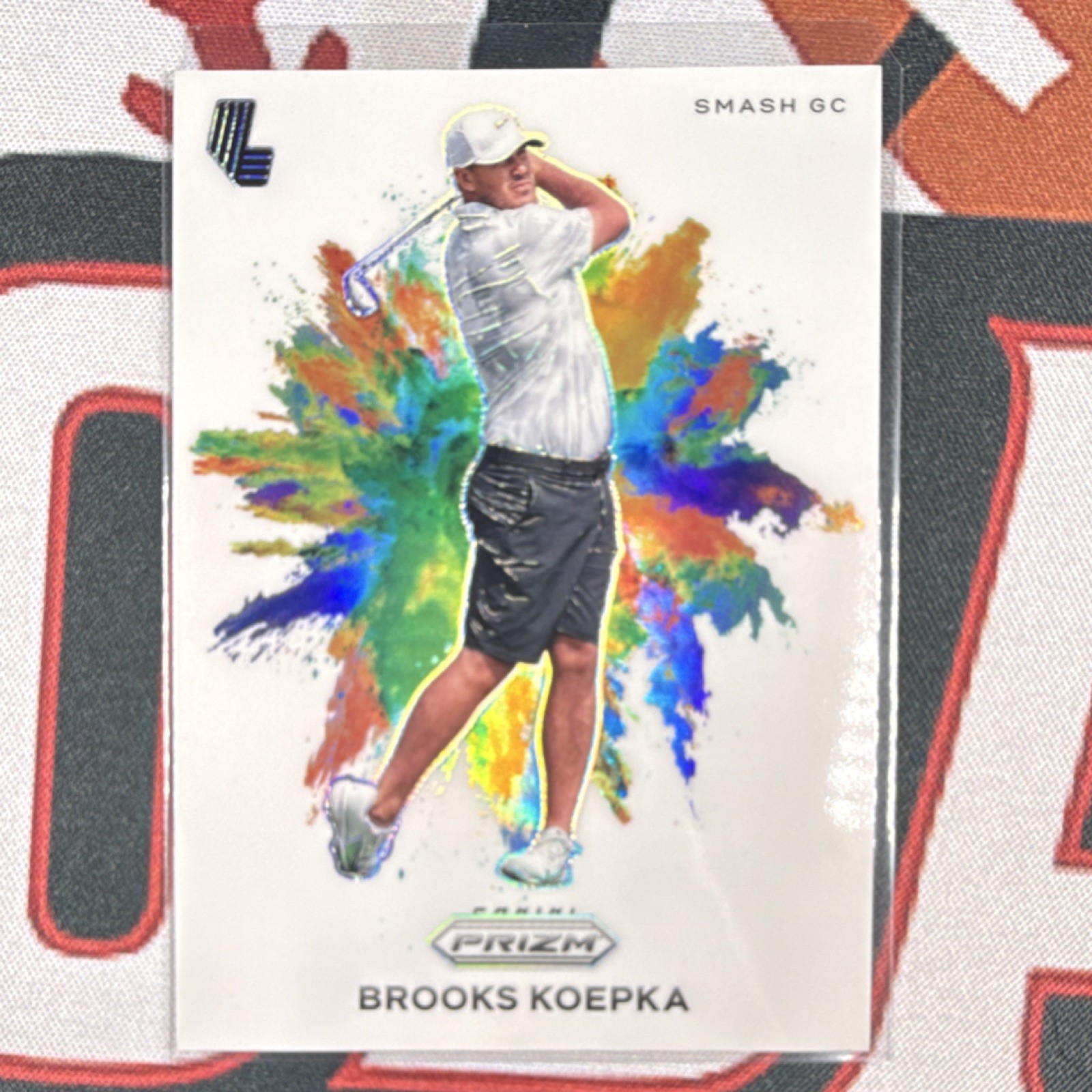 2024 Panini Prizm LIV Golf Brooks Koepka Color Blast Insert Smash GC #3