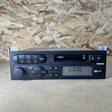 Nissan Blaupunkt Cassette Car Stereo Radio Unit 281135F600 7646340318 Tested
