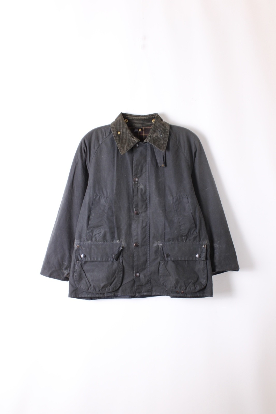 Barbour Bedale Waxed Jacket Blue C40 Small Medium