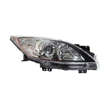 Right Headlight Assembly Compatible with 2010-2011 Mazda Mazda3 Passenger