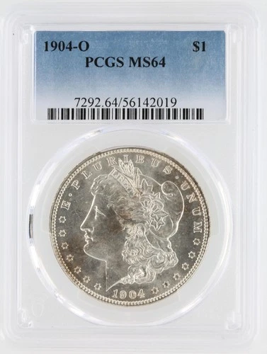 1904-O Morgan Silver Dollar PCGS MS64 S$1 New Orleans Minted No Reserve
