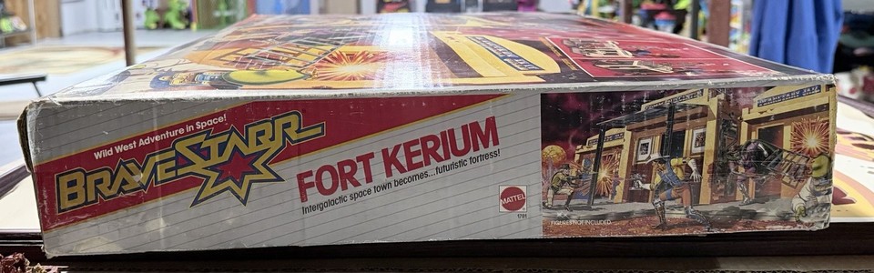 Mattel - Kit de jouet à monter Bravestarr Fort Kerium - 1980-1990
