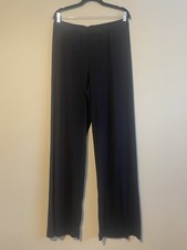 Skims Wide Leg Lounge Pants Size Large Super Soft - FLAWED READ 