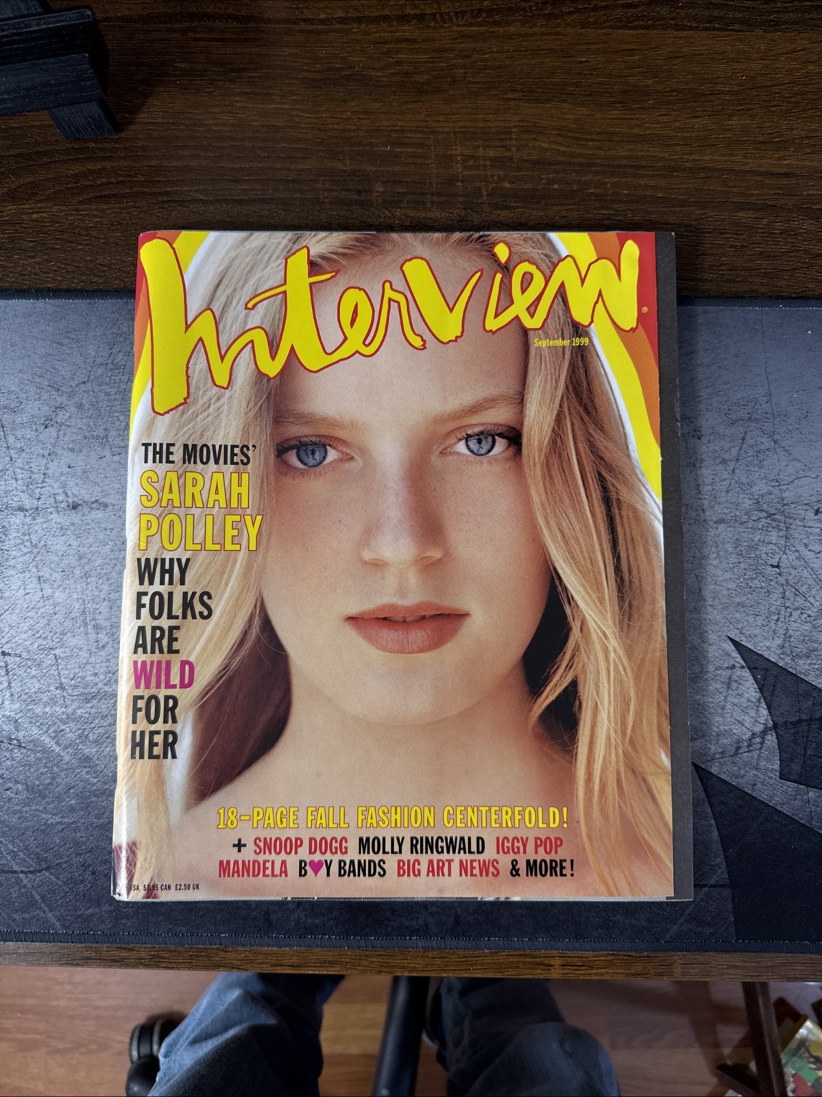 Andy Warhol’s Interview Magazine September  1999 Sarah Polley Snoop Dog