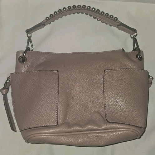 Steve Madden Bsammy Crossbody Pebbled Mauve Studded Handbag Adjustable NEW $68 - Picture 2 of 11