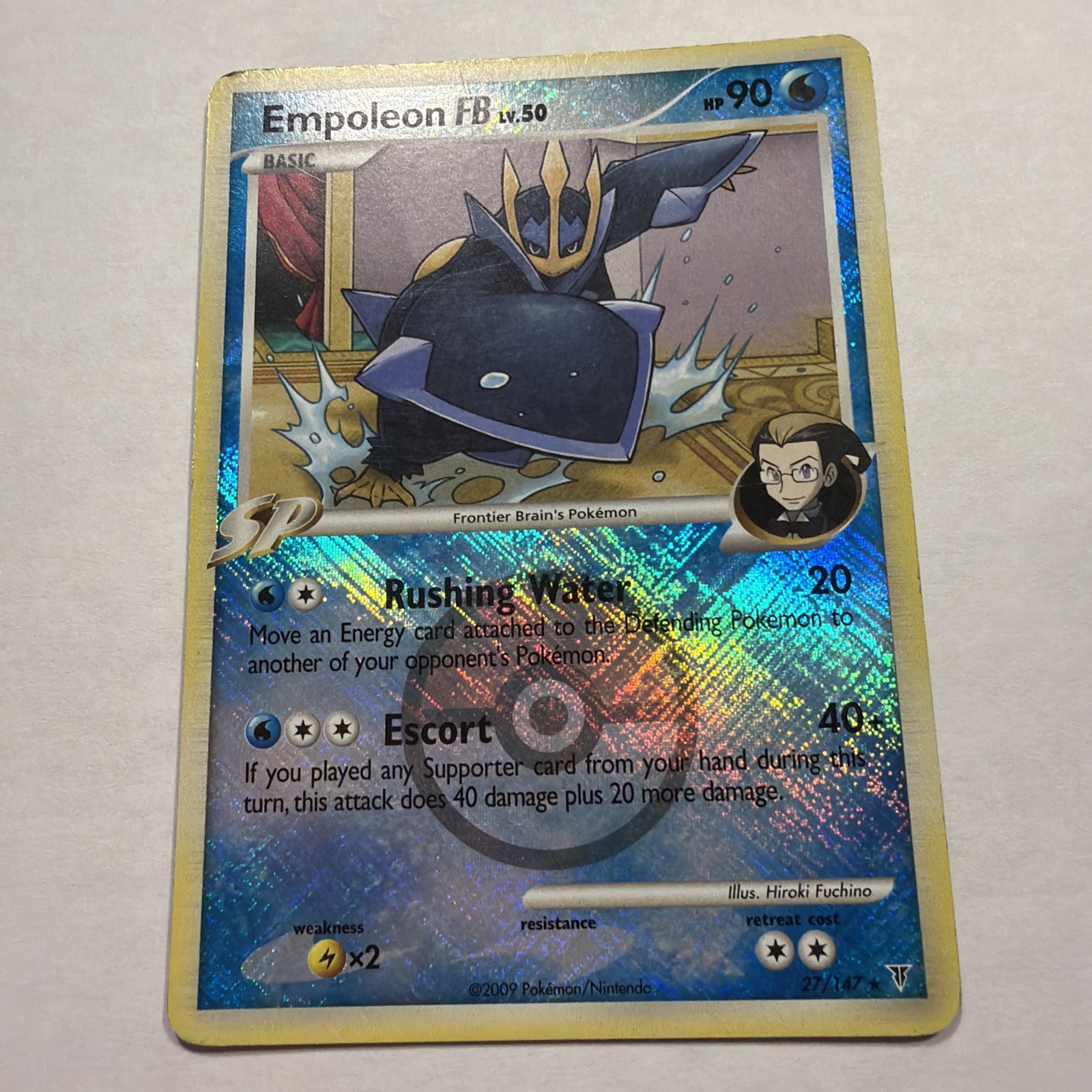 Pokemon TCG Empoleon FB 27/147 Supreme Victors Reverse Holo League Promo MP+