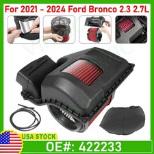 Cold Air Intake Filter Kit 422233 For 2021-2023 Ford Bronco 2.3l 2.7l Engine Us