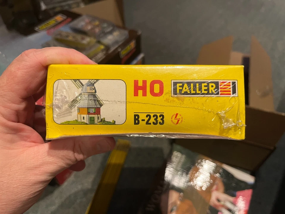 Faller H0 B-233 Windmühle mit Motor, 60er Jahre ?, Neu und OVP 1:87, selten - Bild 4 von 4
