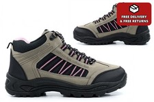 Womens Walking Boots Ladies Boots Hiking Boots Ankle Boots Trekking Lace Up Size