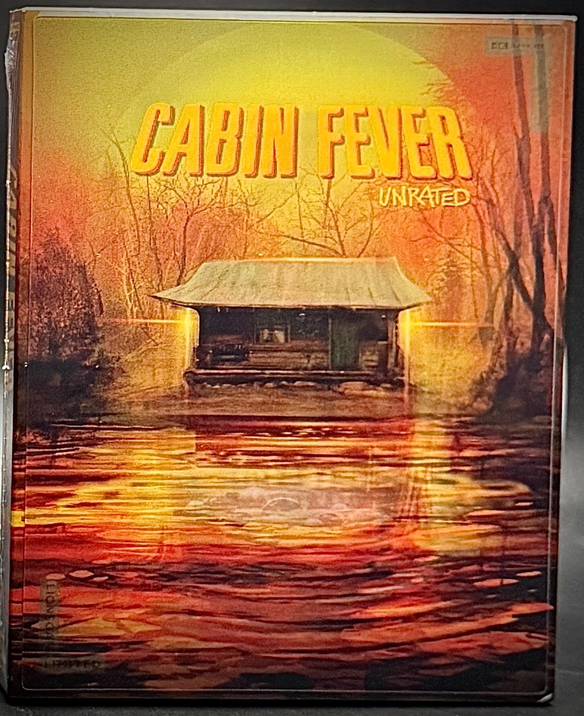 CABIN FEVER UNRATED LIONSGATE LENTICULAR 4K UHD BLU-RAY STEELBOOK *NEW & SEALED*