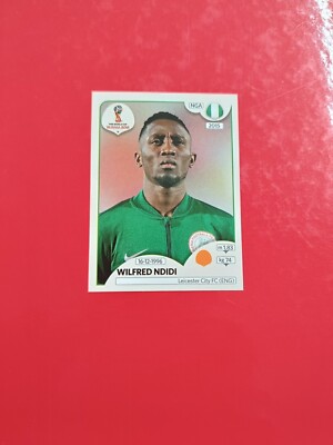 2018 Panini World Cup Russia Pink Back Figure No. 332 Ndidi Nigeria