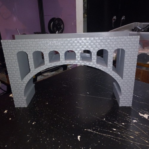 1:48 O SCALE VIADUCT STONE BRIDGE 30 INCH LONG BRIDGE. - Picture 8 of 17