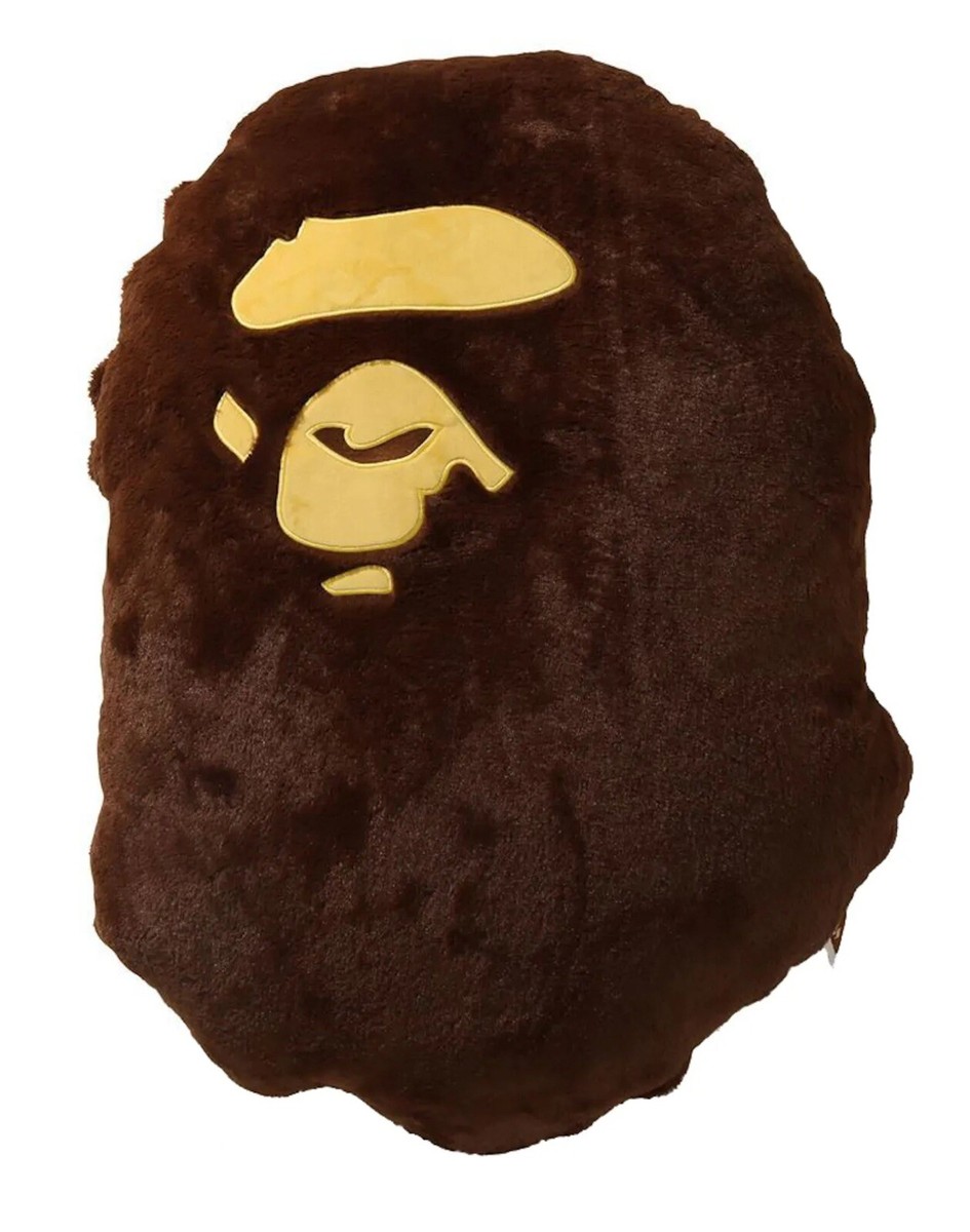 A BATHING APE BAPE HOME Goods BIG APE HEAD CUSHION BIG SIZE