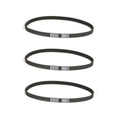 (3) Fits For Turbo Cat 32-3312-07 T-210 Vacuum Geared Belts