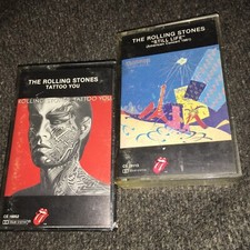 THE ROLLING STONES cassette Lot STILL LIFE american concert 1981 Tattoo you