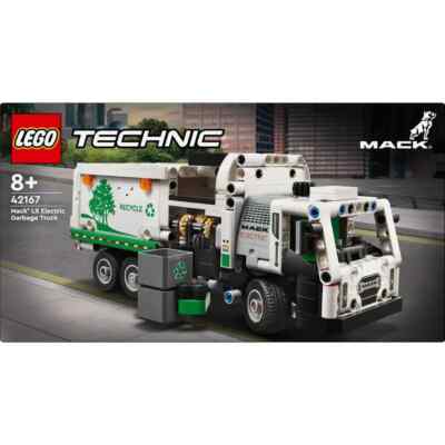 LEGO  Technic 42167 Mack  LR Electric Müllwagen m. Seitenlader Garbage Truck NEU