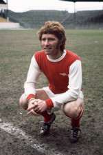 Arsenal's new signing Alan Ball at Highbury Stadium in London- 1972 4x6 Photo