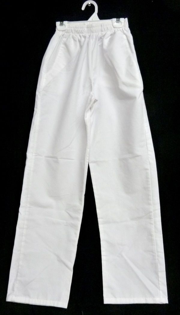 Scrub Pants Meridys White Elastic Waist 4X Uniform Bottom Nursing USED  M9832-011 | eBay