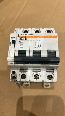 Merlin Gerin Multi 9 C60HC Dreipol D4 MCB